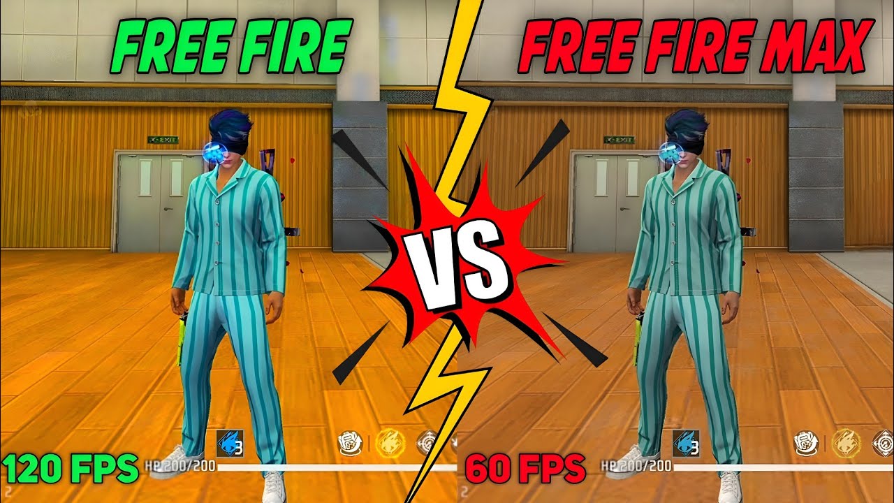 Intel i5 12th Gen + Gtx 1650 Free Fire vs Free Fire Max Which One Will Give You Good FPS || Izuku ff