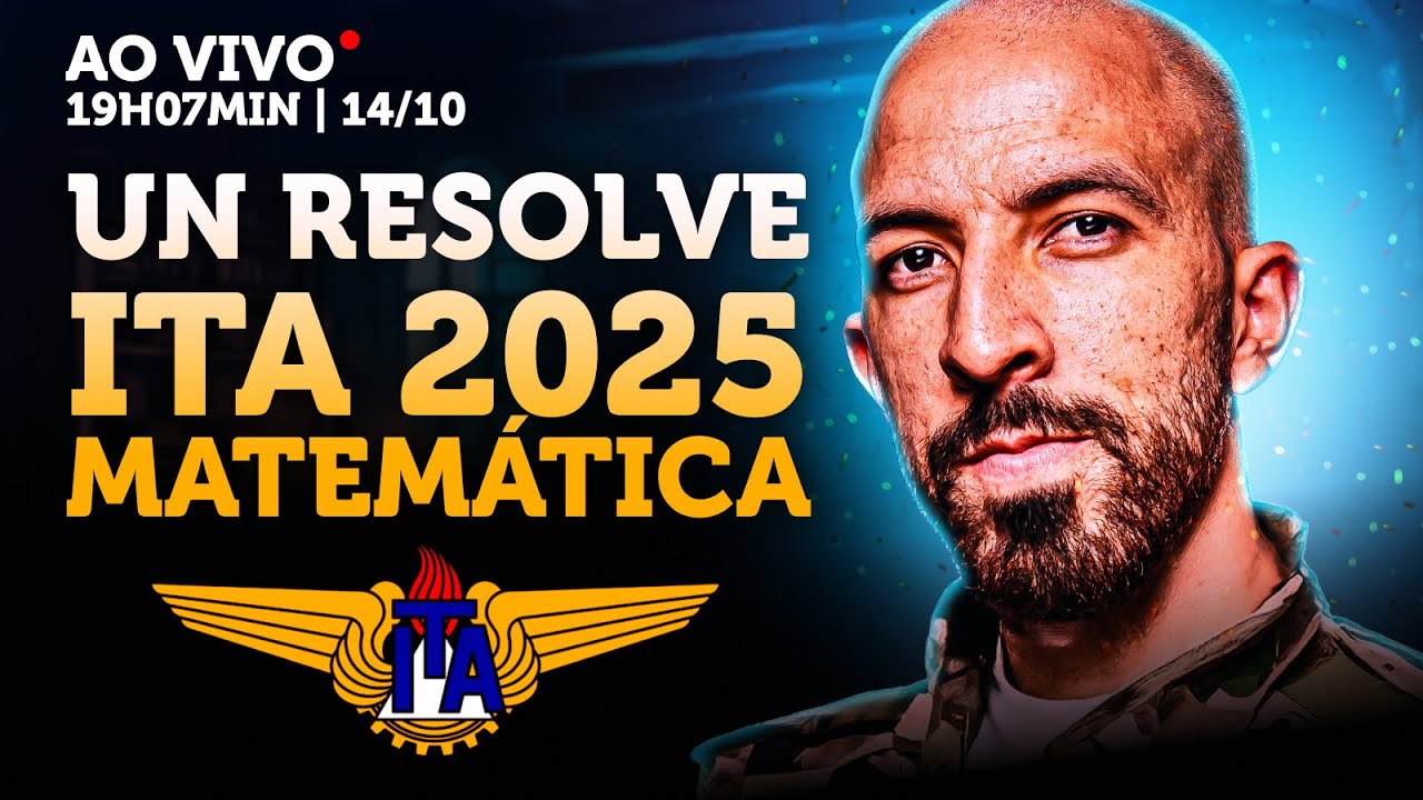 UN RESOLVE ITA FASE 01 MATEMÁTICA