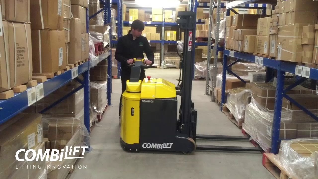 Combilift Combi CS, Counterbalanced stacker (without support legs under pallet)