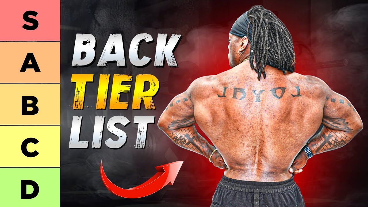 Back Exerciese Ranked Best to WORST