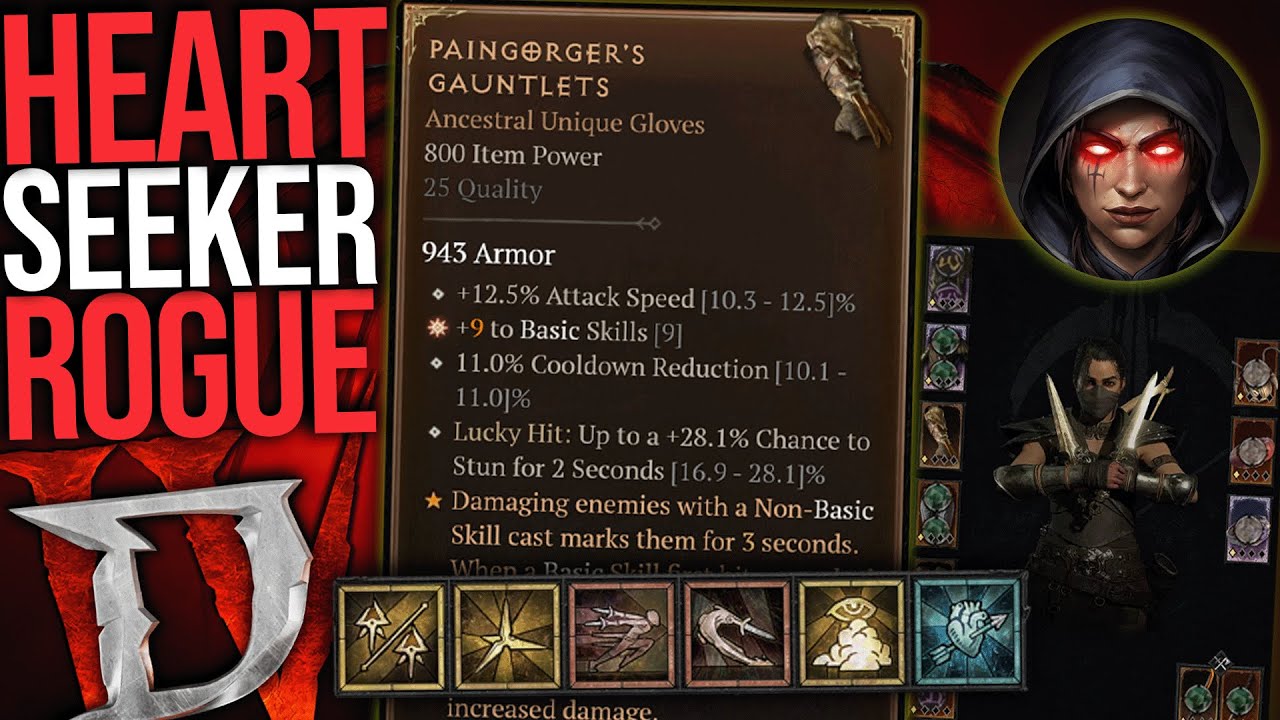 Diablo 4 &mdash; Heartseeker S-Tier Rogue, руководство по сборке S11