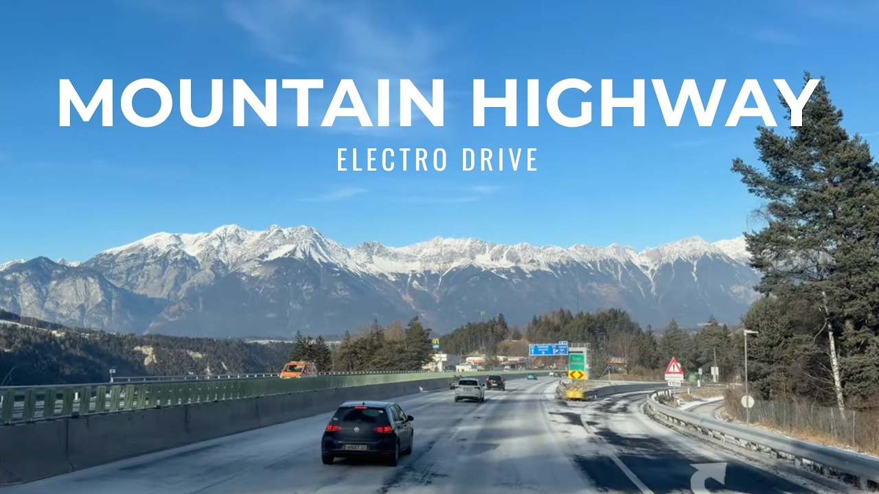Mountain Highway POV | Austrian Alps 4K 60FPS Scenic Drive