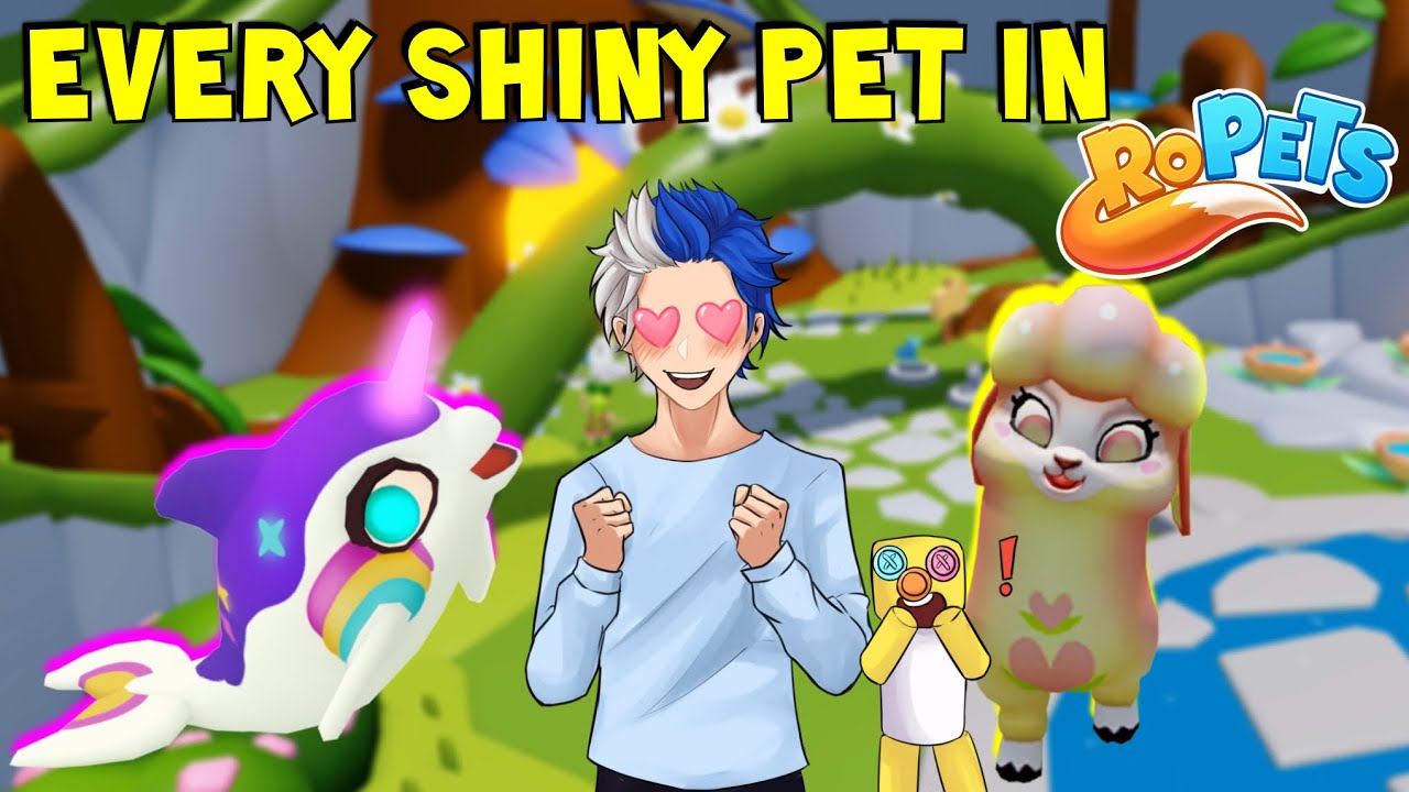 ⭐️EVERY SHINY PET IN ROBLOX ROPETS⭐️ (+GIVEAWAY)