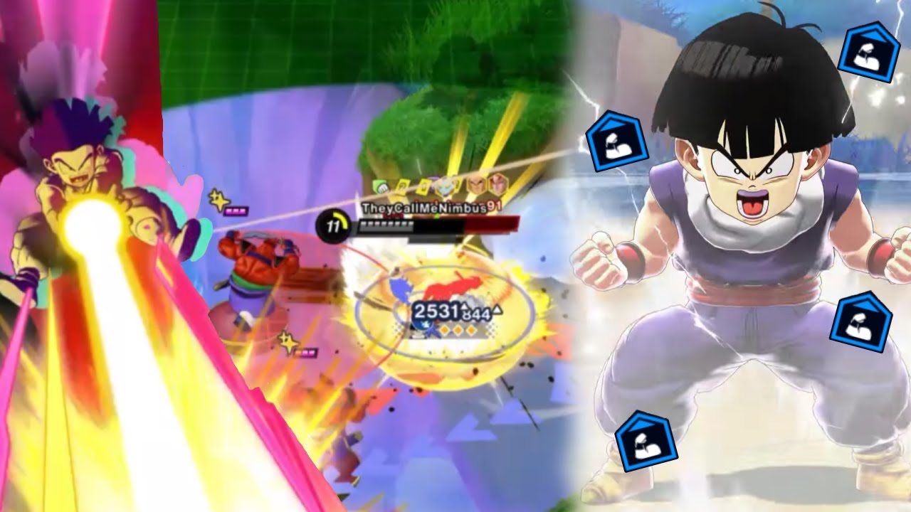 Gohan Is SECRETLY A DAMAGE TYPE | DRAGONBALL GEKISHIN SQUADRA