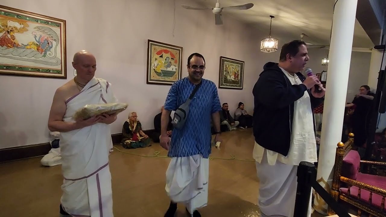 Announcement APPRECIATION TO BRAMMA PRABHU SERVING ISKCON TORONTO