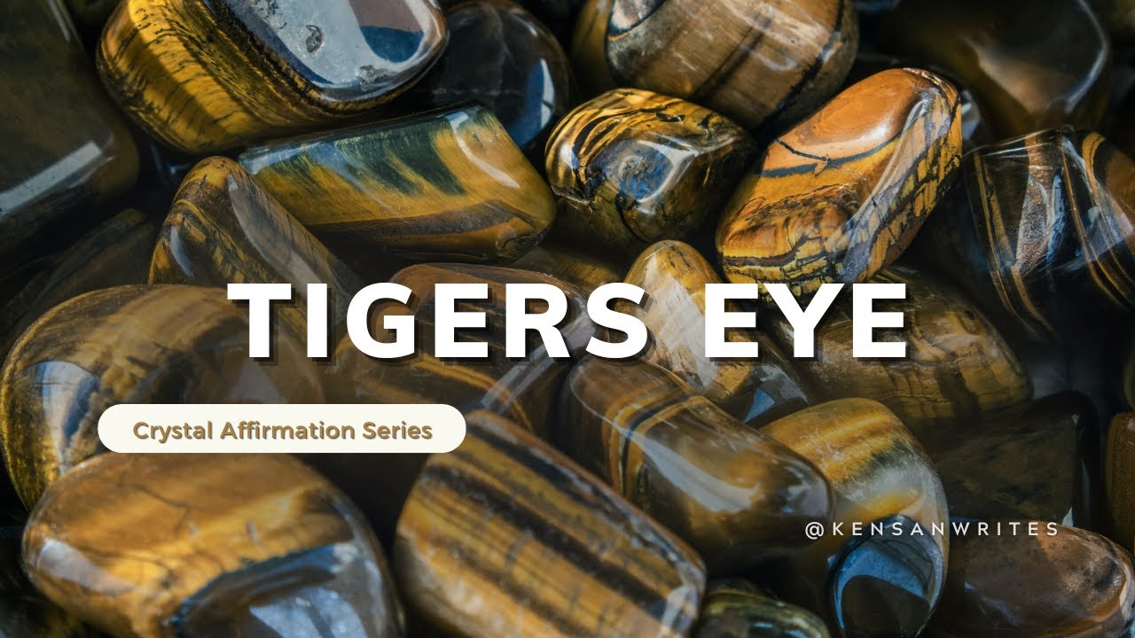 Tiger’s Eye Affirmations with 528 Hz DNA Repair Frequency | Courage • Clarity • Manifestation