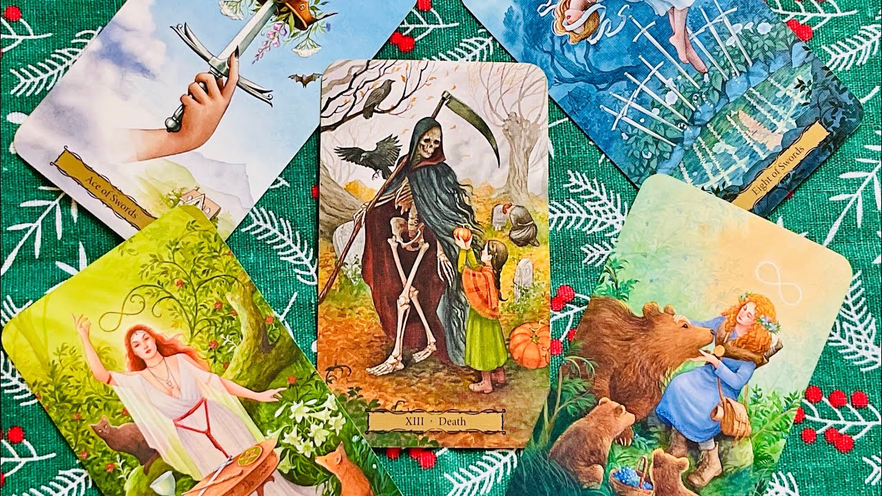 💚 TAROT OF THE WITCH’S GARDEN 🪴 || FLIP THROUGH || NO TALKING 🤫
