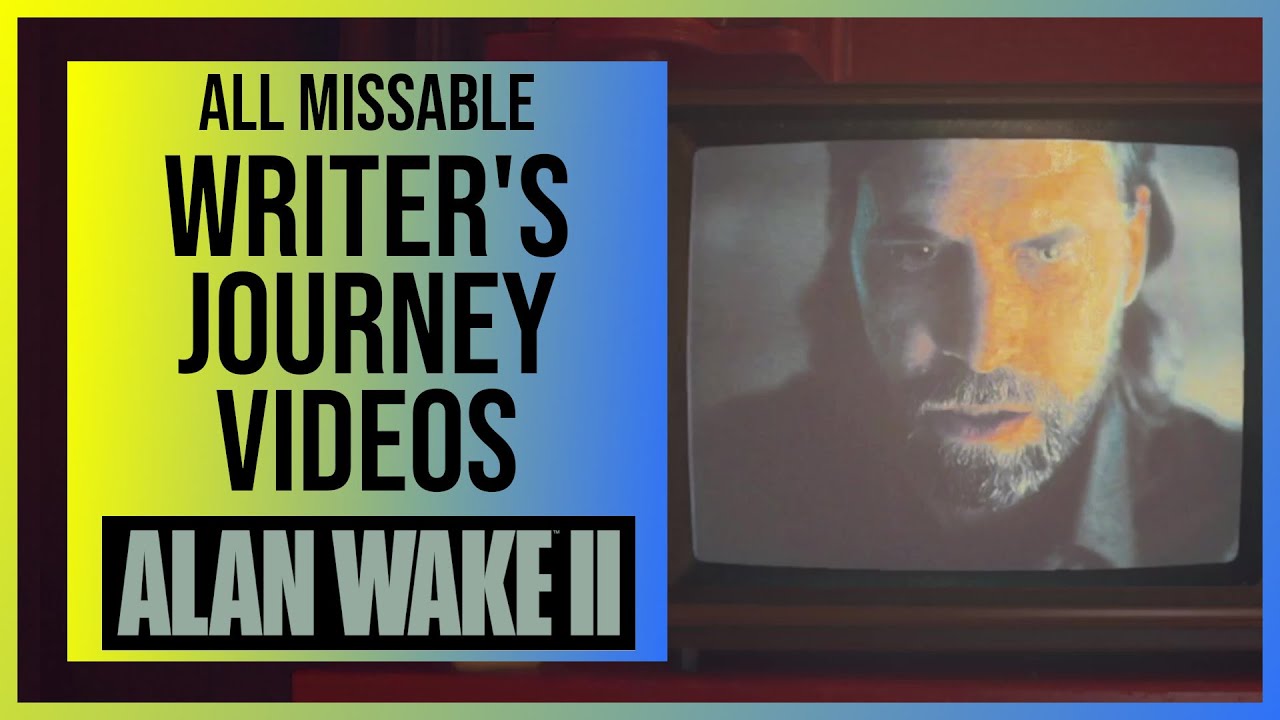 Alan Wake 2: All MISSABLE Writer's Journey Videos | The Trail of the Writer Trophy/Achievement