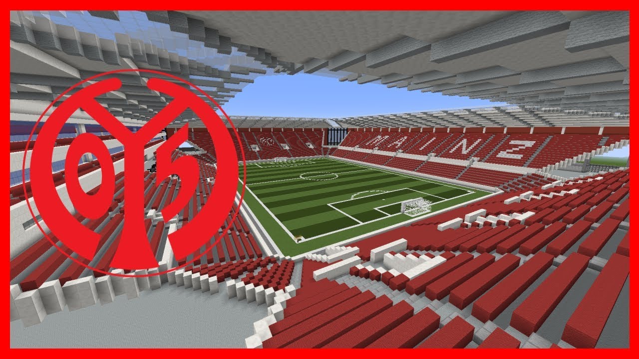 Minecraft Opel Arena (1. FSV Mainz 05) Timelapse +DOWNLOAD | TheCraftCrusader