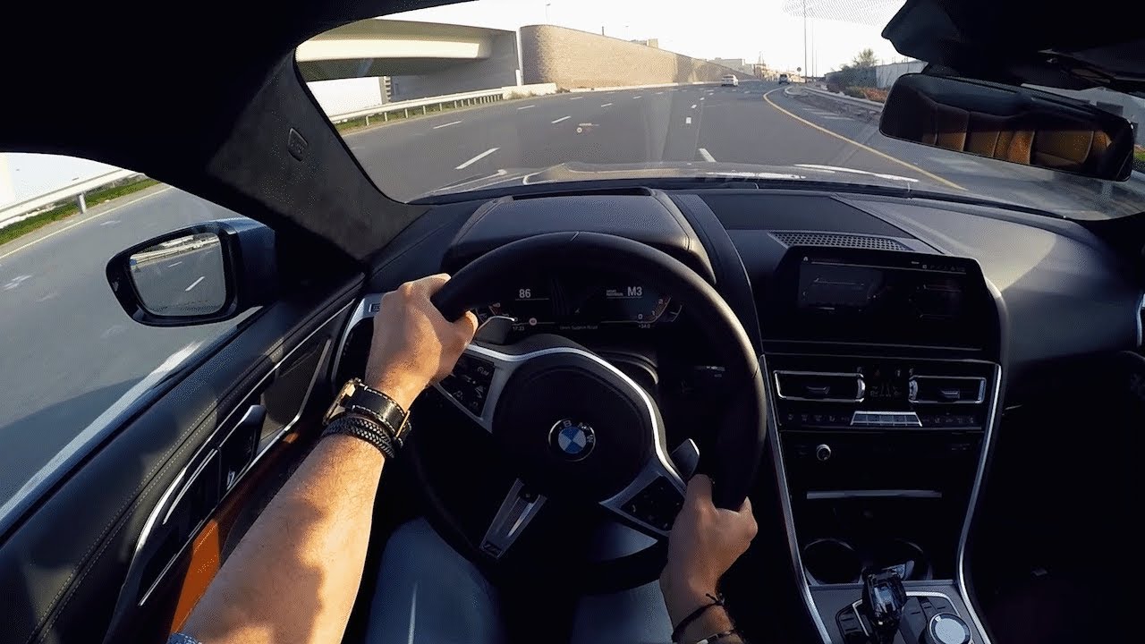 BMW M850i xDrive Coupe POV Test Drive - Engine & Exhaust Sound!