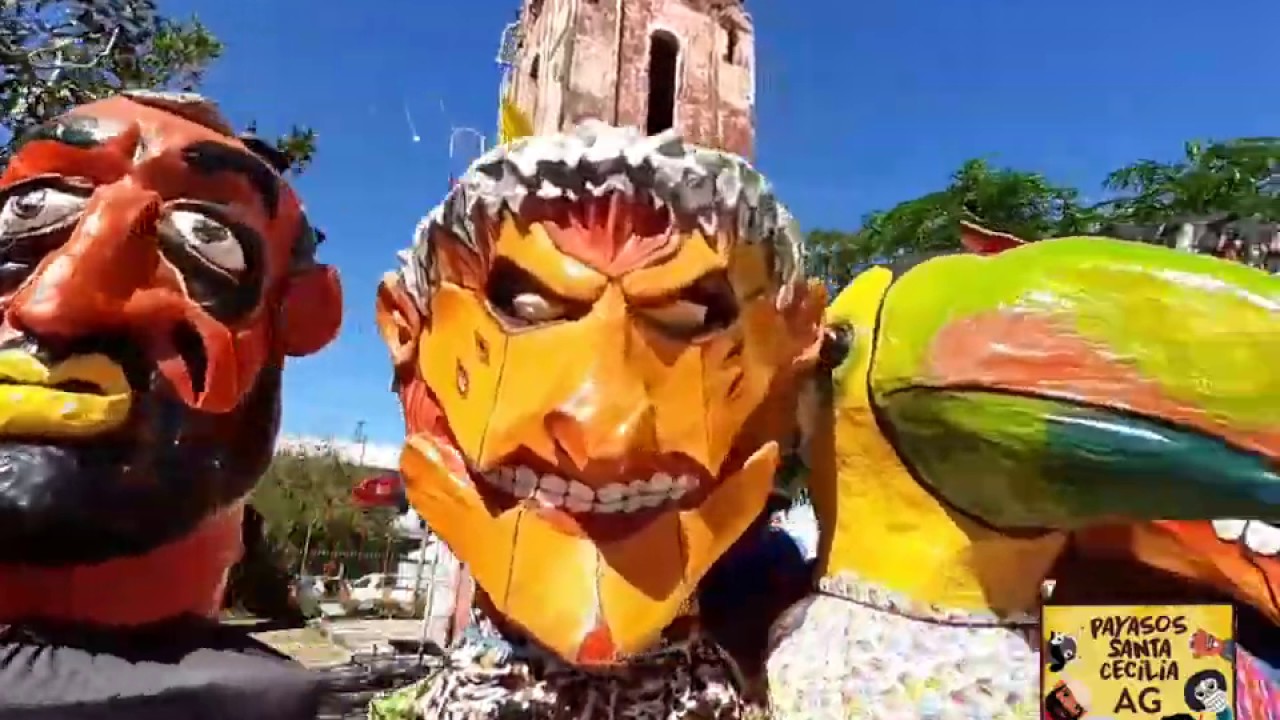 Fiestas Tipicas Santa Cruz 2020. Recopilación de vídeos Payasos Santa Cecilia AG