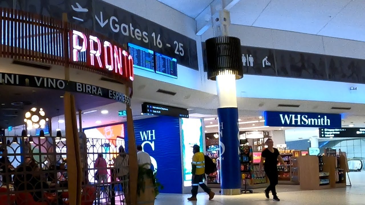 Perth (PER) Aiport Domestic Terminal T4 Walk-Through / 4K