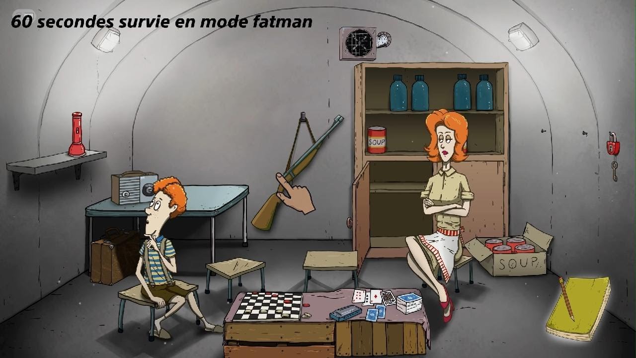 60 Seconds! Reatomized survie en mode FATMAN avec Timmy et Dolores