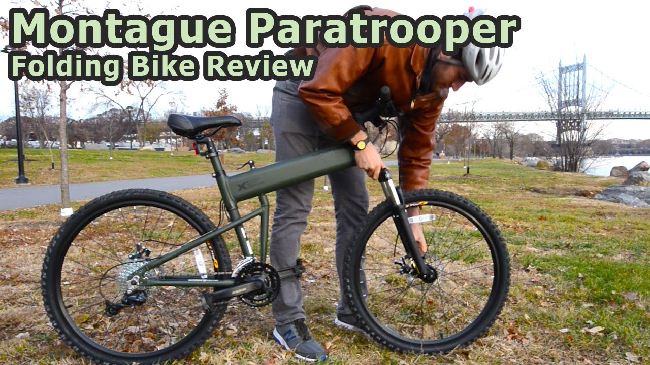 Обзор складного велосипеда Montague Paratrooper