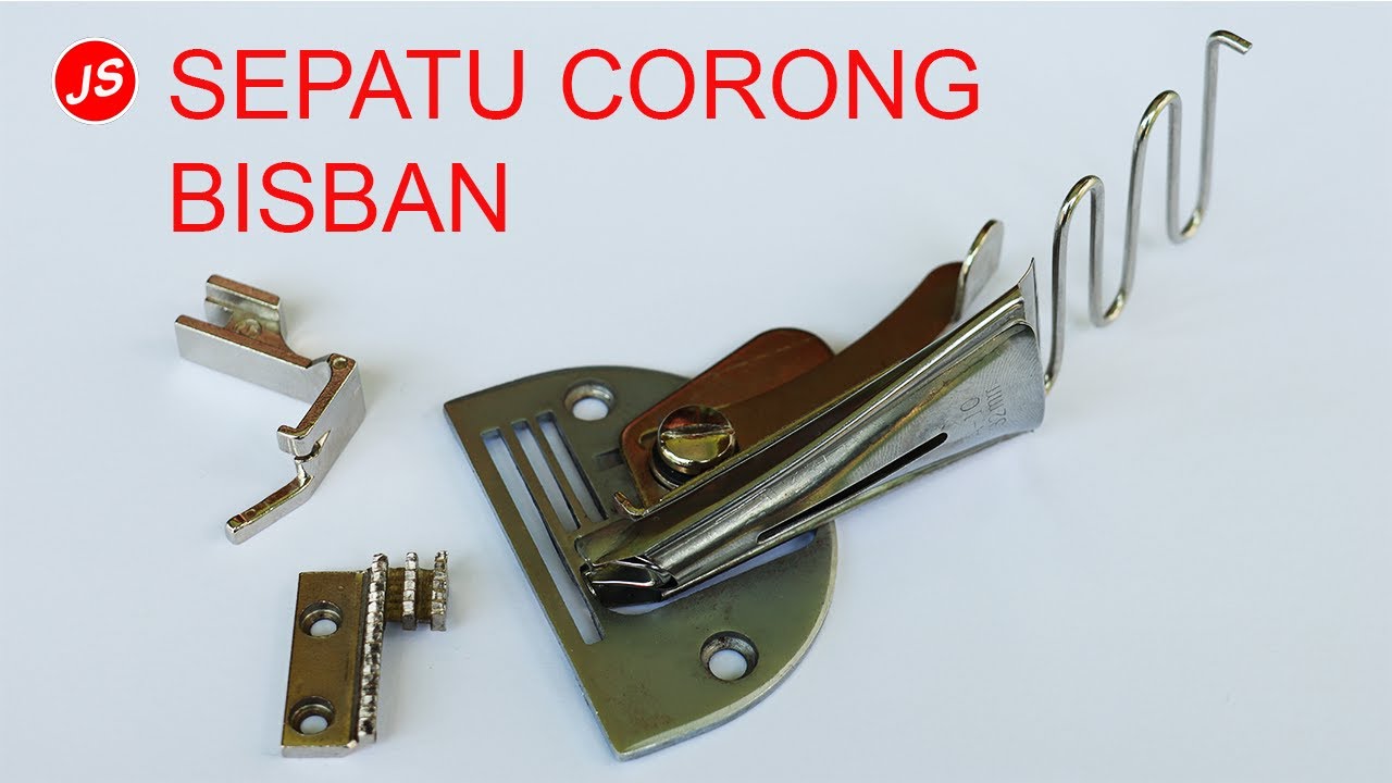 Cara Menggunakan Sepatu Corong Bisban Mesin Jahit