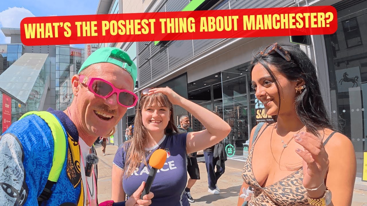 WHAT'S THE POSHEST THING ABOUT MANCHESTER? STREET INTERVIEW VLOG 💎👑 #vlog #streetinterview