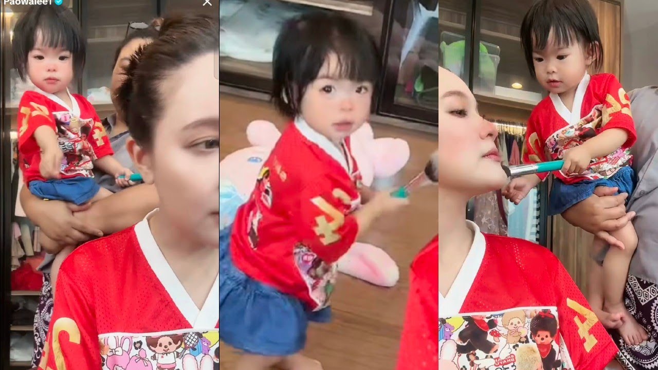 แม่เปา ร้อง แสนดี เต้นดุ๊กดิ๊ก น่ารักมาก #เปาวลีพรพิมล #เปาวลี #ซูโม่กิ๊ก