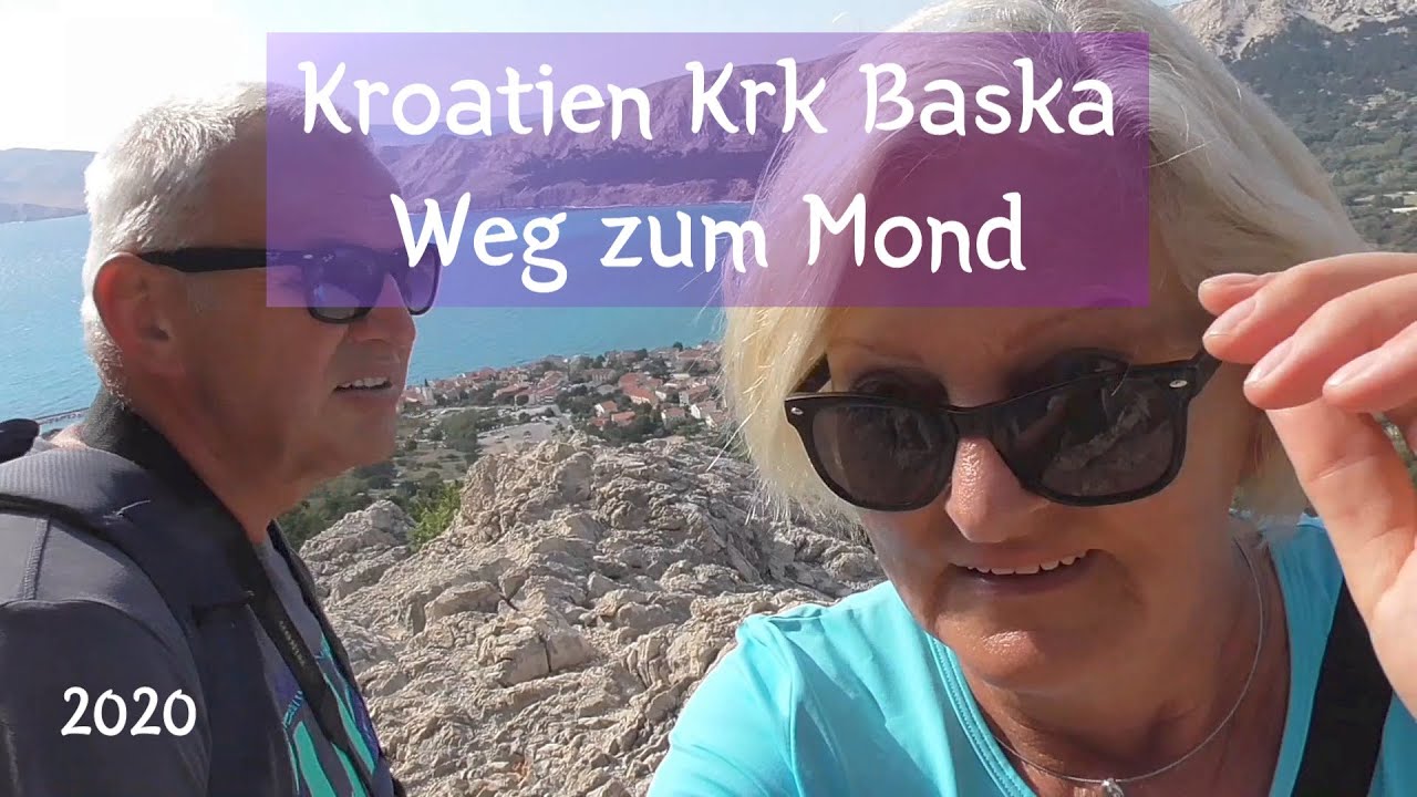 Kroatien Otok Krk # 6 wandern zum Mond, Hügel Hlam
