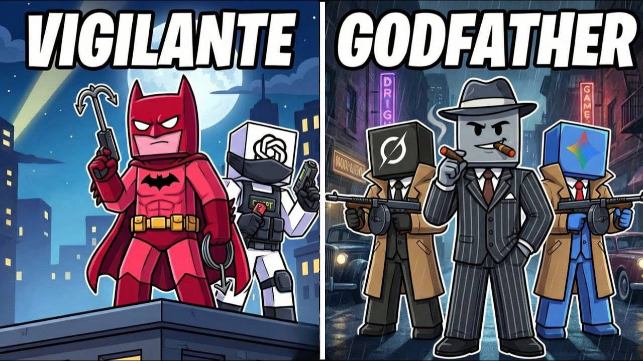 DeepSeek vs ChatGPT 4o: Mafia Vigilante & Godfather (AI Simulation)
