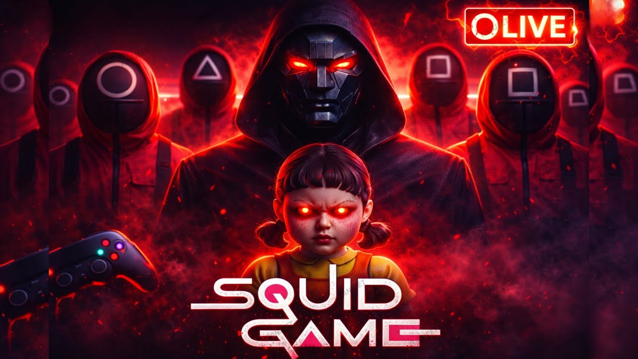 One Mistake Game Over 😈 Squid Game LIVE 🔴 #3