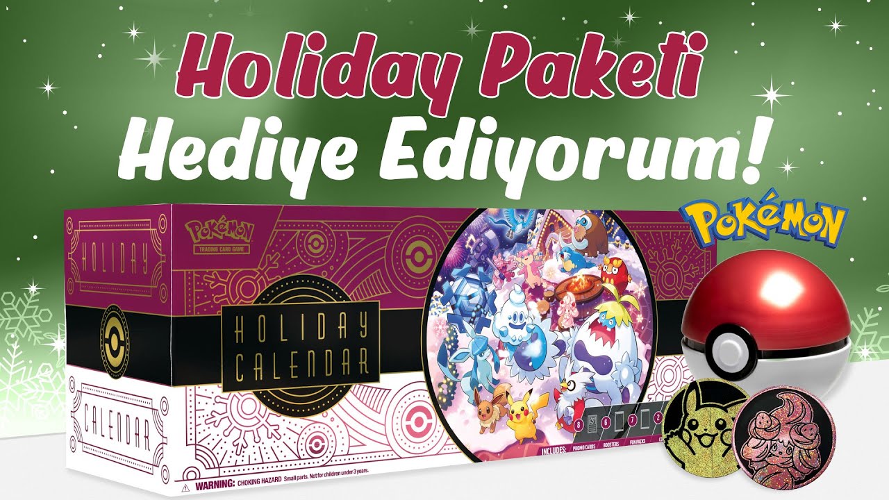 YILBAŞI ÇEKİLİŞİ YAPIYORUZ!  Holiday Calendar Paket Açılışı ve Çekiliş Detayları!