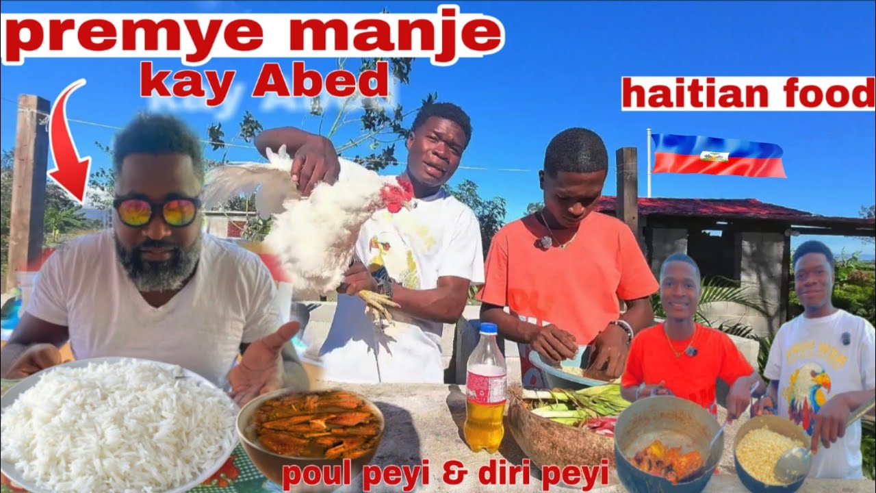 Vin gade kòman nou kwit premye poul nou nan vilaj Abedjluniverse#mrtoussaint#