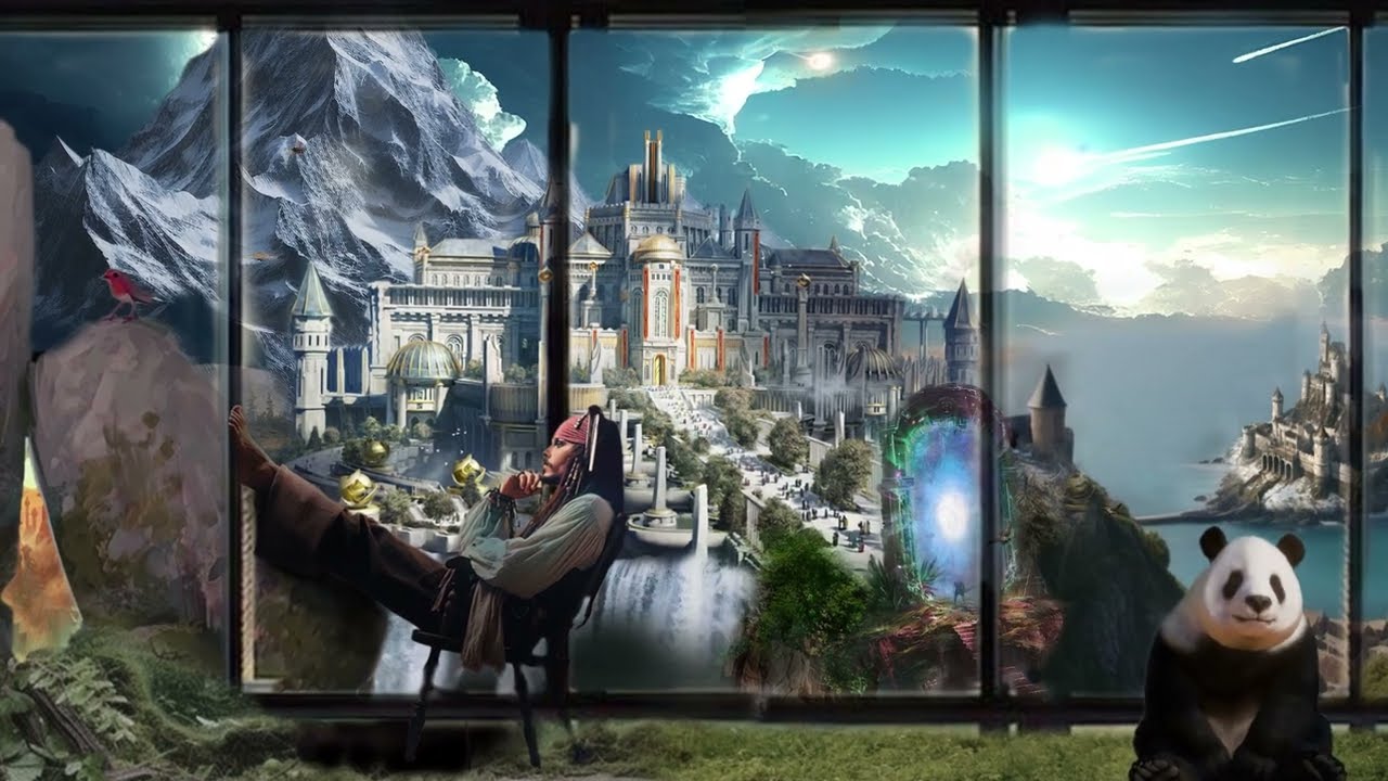 Matte Painting VFX | Surreal Environment Creation in Photoshop & After Effects