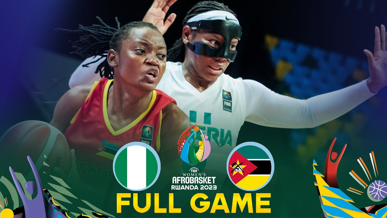 QUARTER-FINALS: Nigeria v Mozambique | Full Basketball Game | FIBA Women's AfroBasket 2023