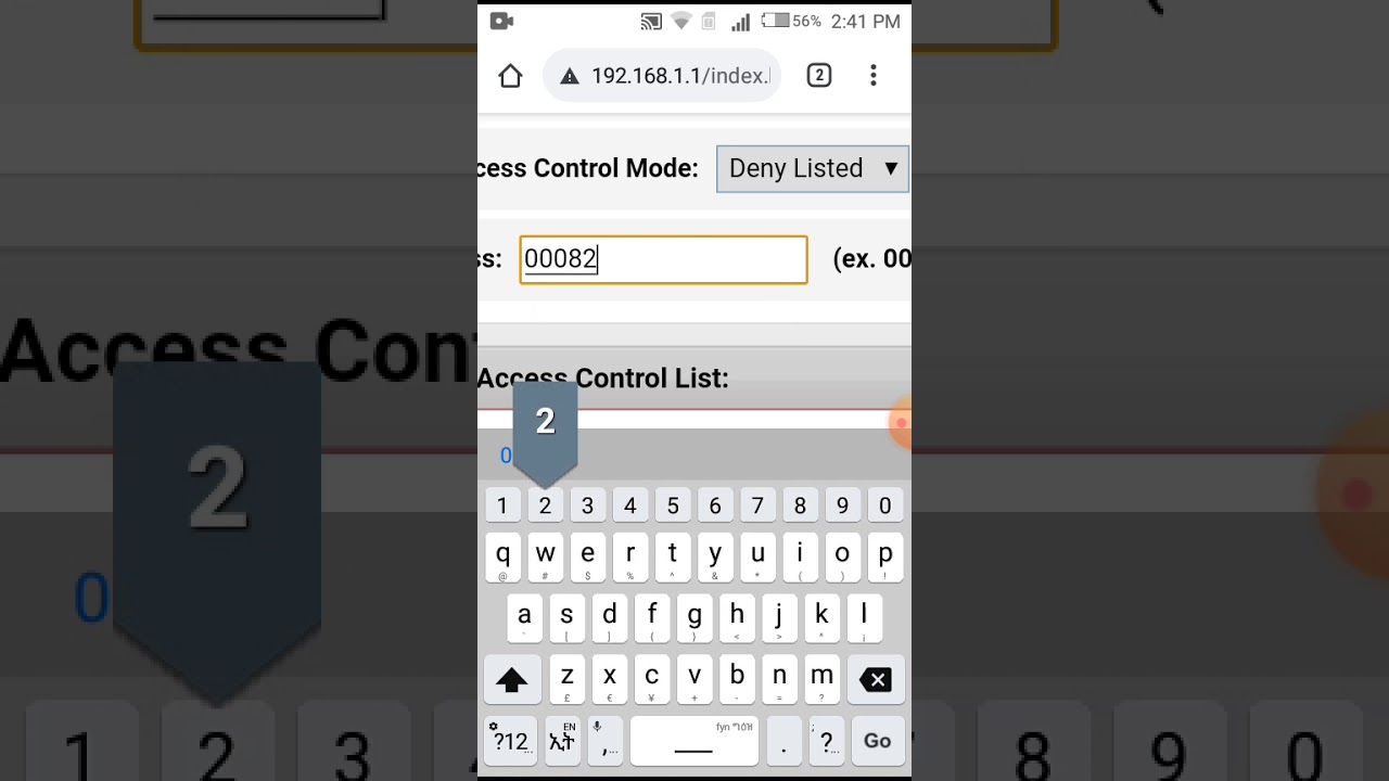 how to block users in legend WIFI router in your phone