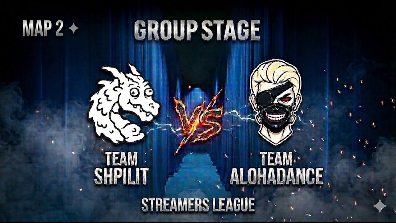 ИГРА КОМАНДЫ ТИМ ШПИЛИТ ПРОТИВ Team Alohadance В РАМКАХ 1w Streamers League ( 2ая карта )