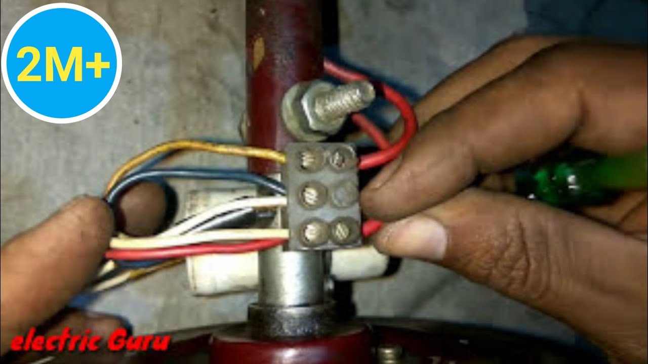 Ceiling Fan installation | Primary and Secondary Winding ke connection kaise kare | Electric Guru