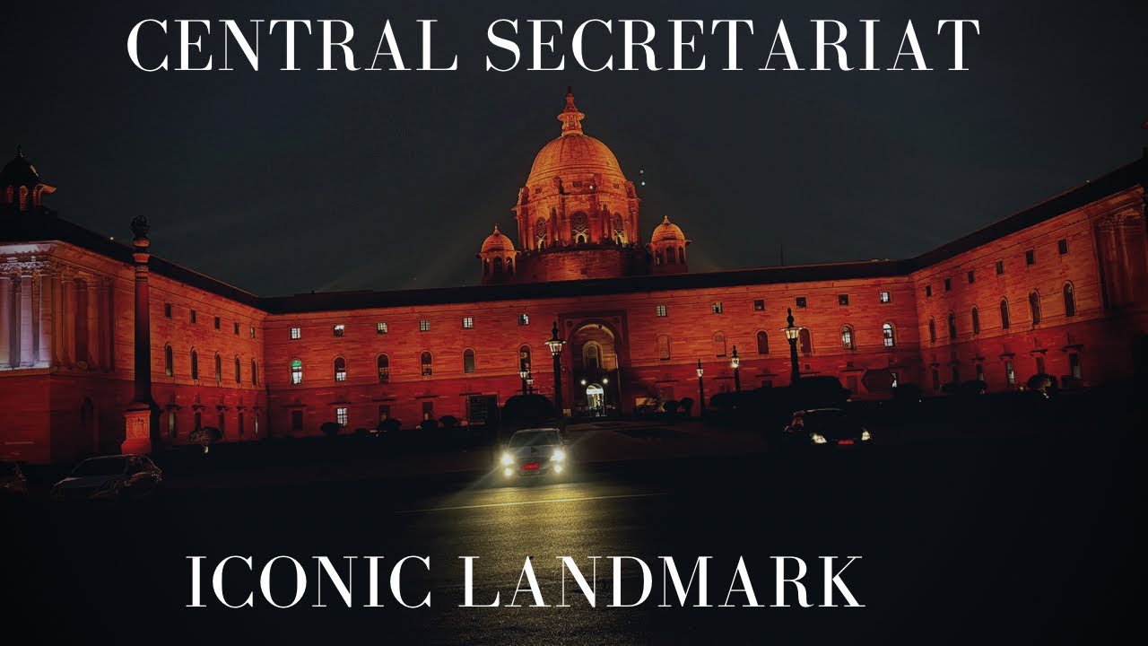 Lighting Show at South & North Block | Central Government Office Night Vlog | SSCMATE NAKSH | SSC 