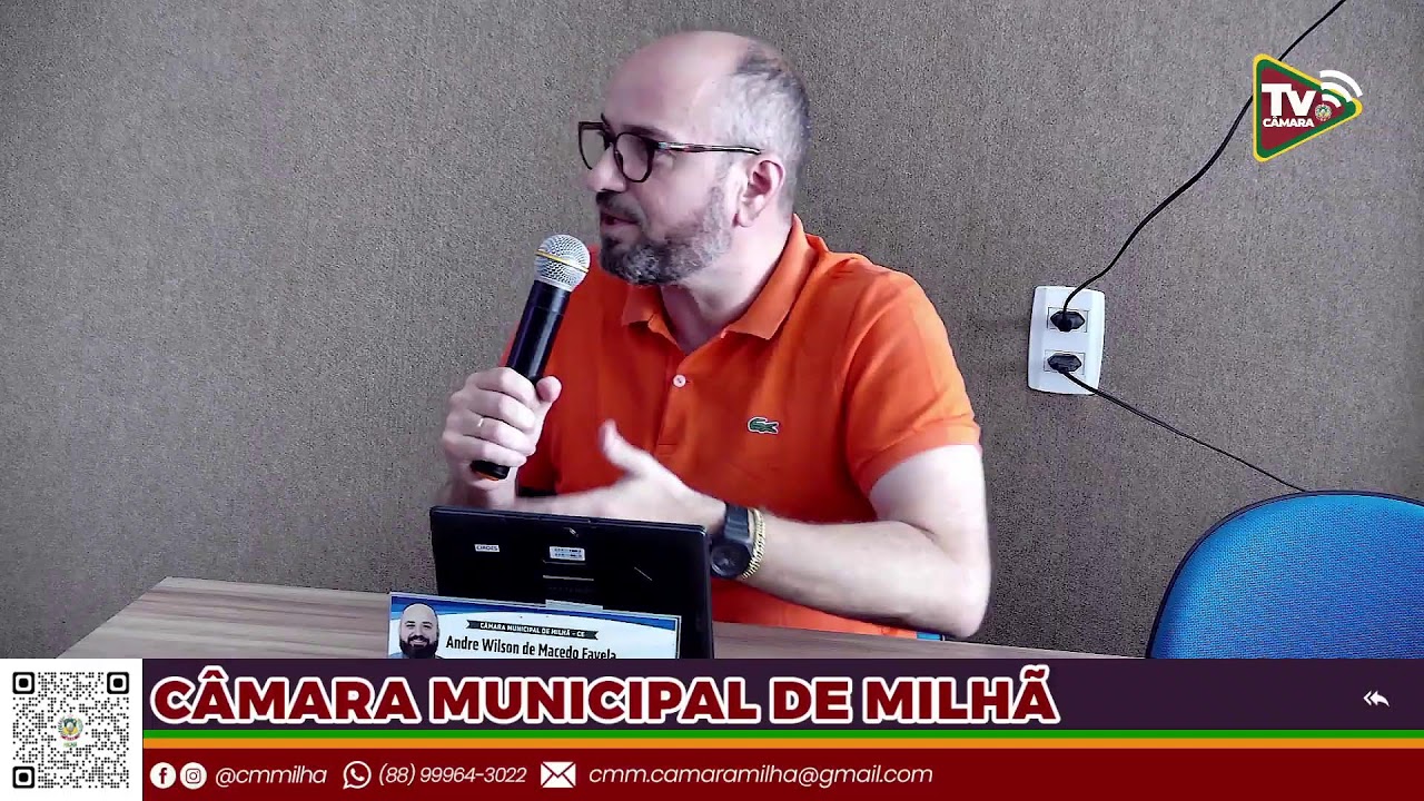 3ª SESSÃO EXTRAORDINÁRIA DA CÂMARA MUNICIPAL DE MILHÃ (05/12/2025)
