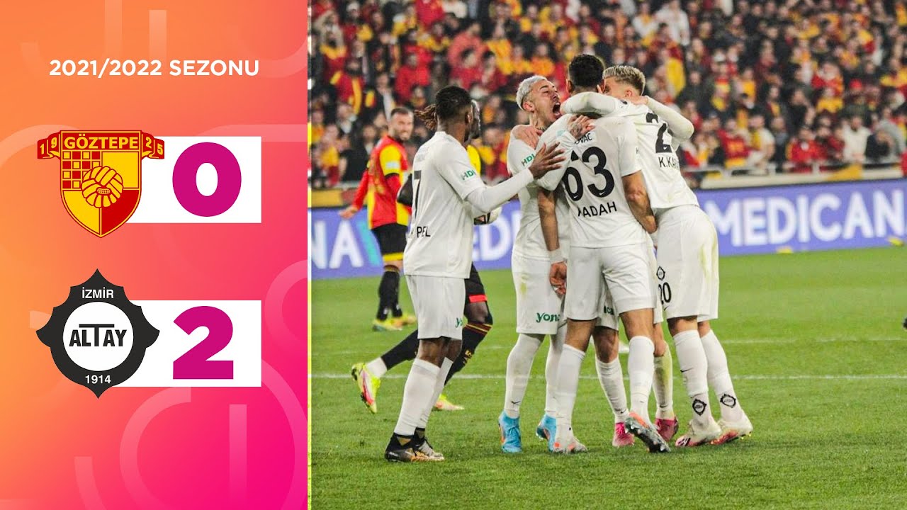 Göztepe (0-2) Altay | 2021/2022 | Maç Özeti