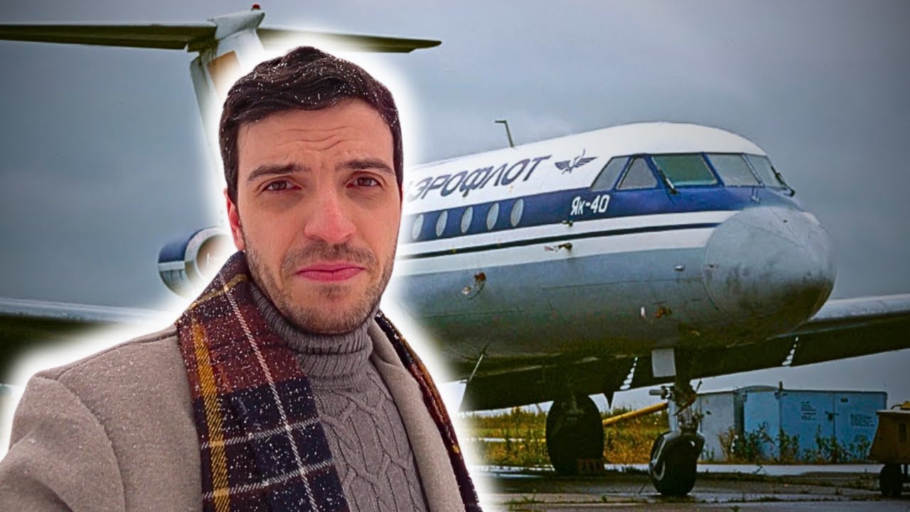 Volo In Russia Su Un Aereo Sovietico Vecchio Di 50 Anni...