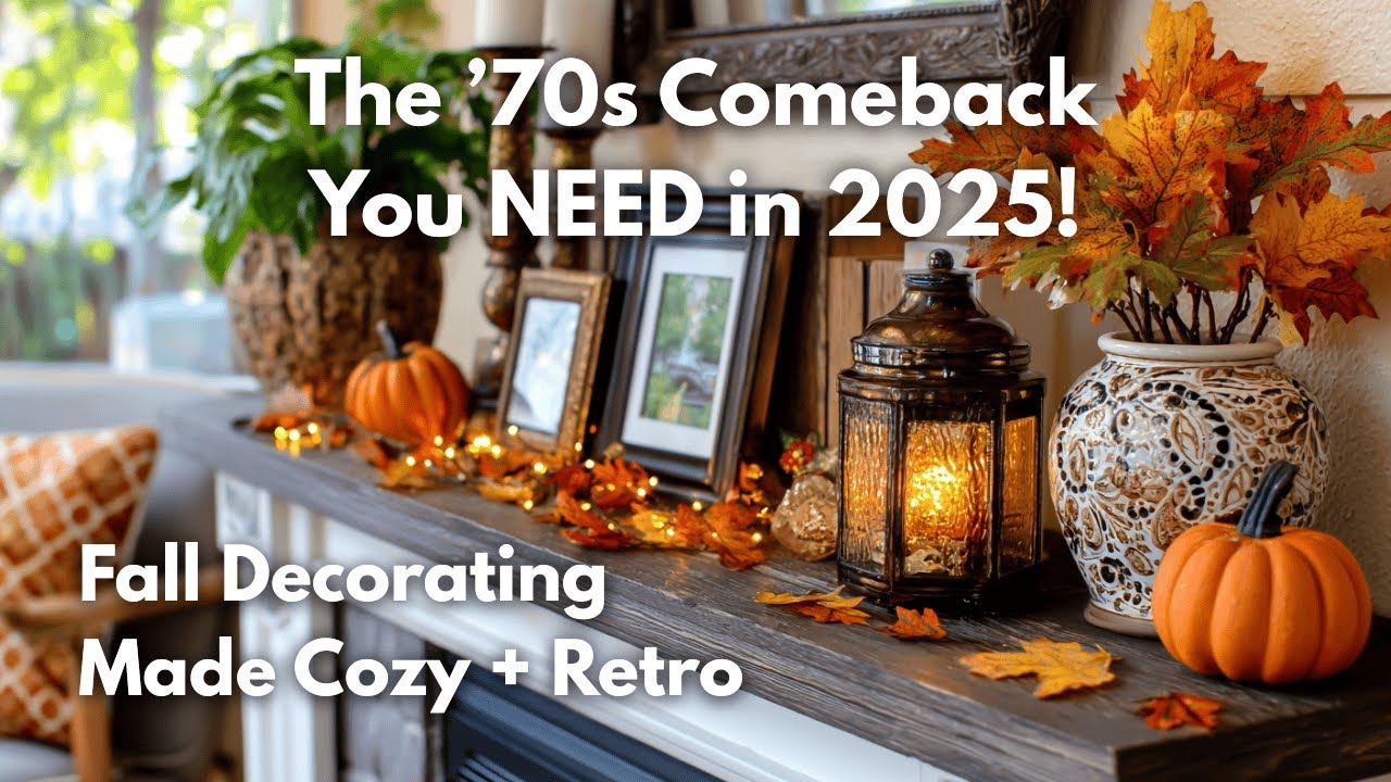 Fall Decorating in 2025: Why ’70s Retro Furniture Is the Must-Have Look