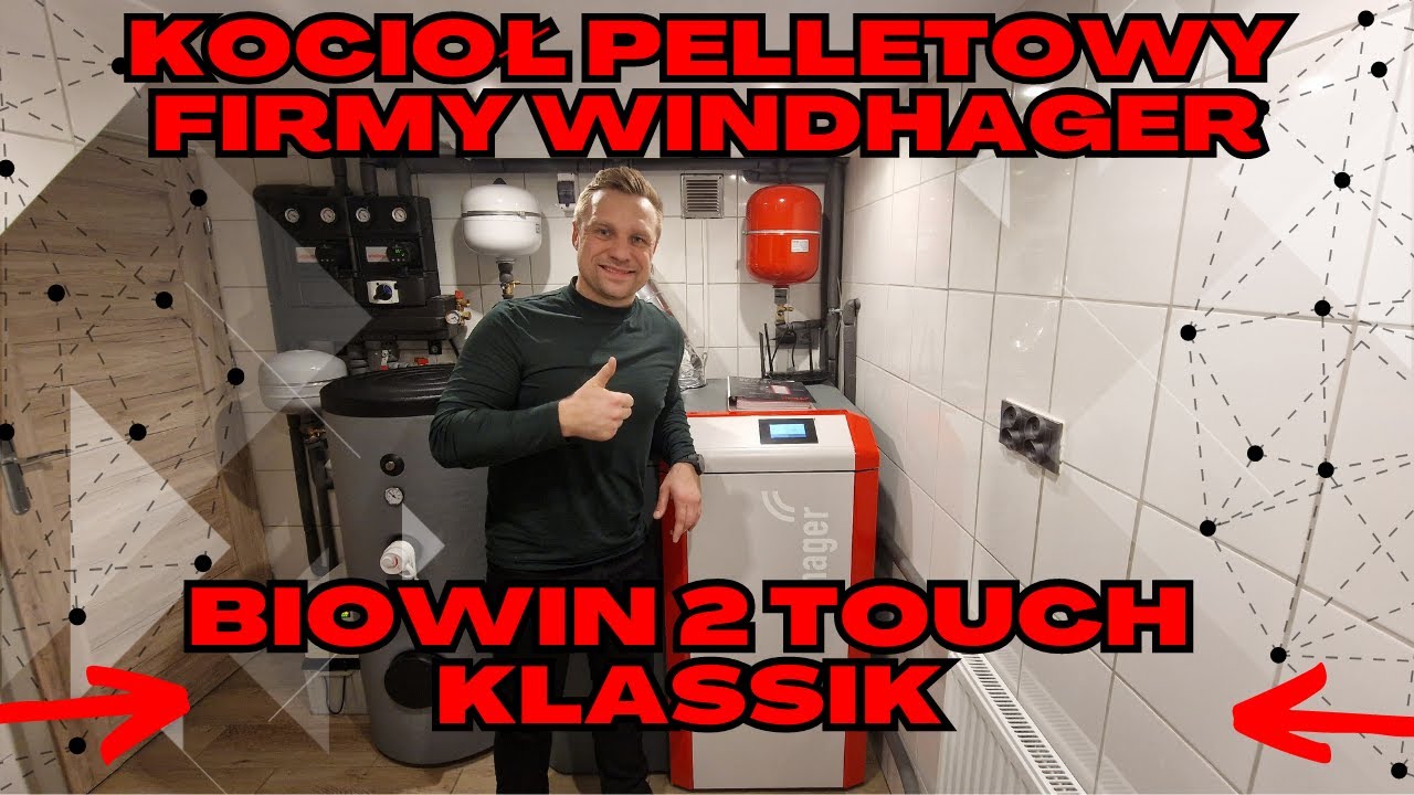 KOCIOŁ NA PELLET | PIEC DO DOMU 130 m2 | PELLET | BIOWIN 2 TOUCH | #pellet #pelet #piecnapellet #oze