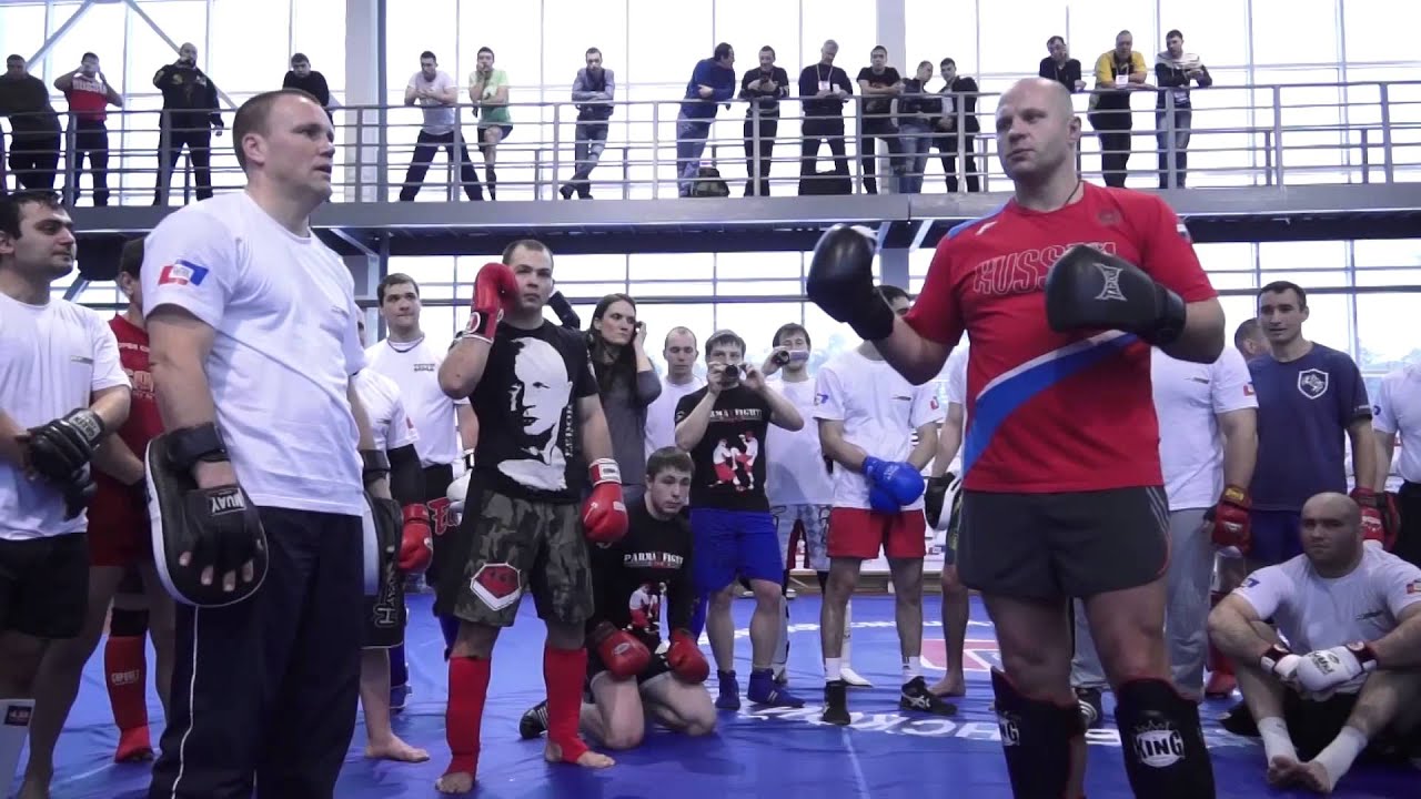 ФЕДОР БЬЕТ ЛОУ! Мастер-класс Емельяненко! (Counterattack by Fedor). Семинар в Челябинске