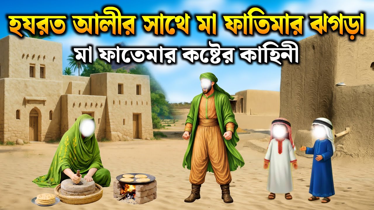 হযরত আলীর সাথে মা ফাতিমার ঝগড়া | হযরত আলী রাঃ এর জীবনী | ইসলামিক কাহিনী | Anbiya Chronicles