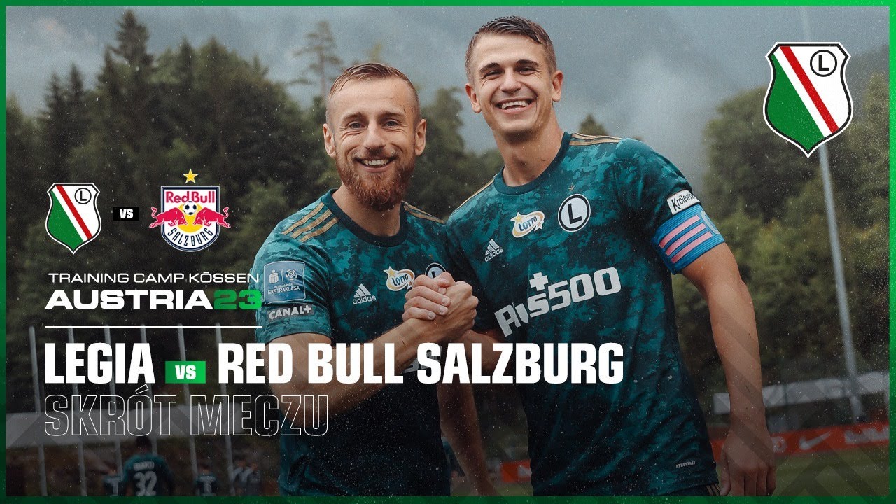 SKRÓT MECZU LEGIA WARSZAWA - RED BULL SALZBURG 2:0