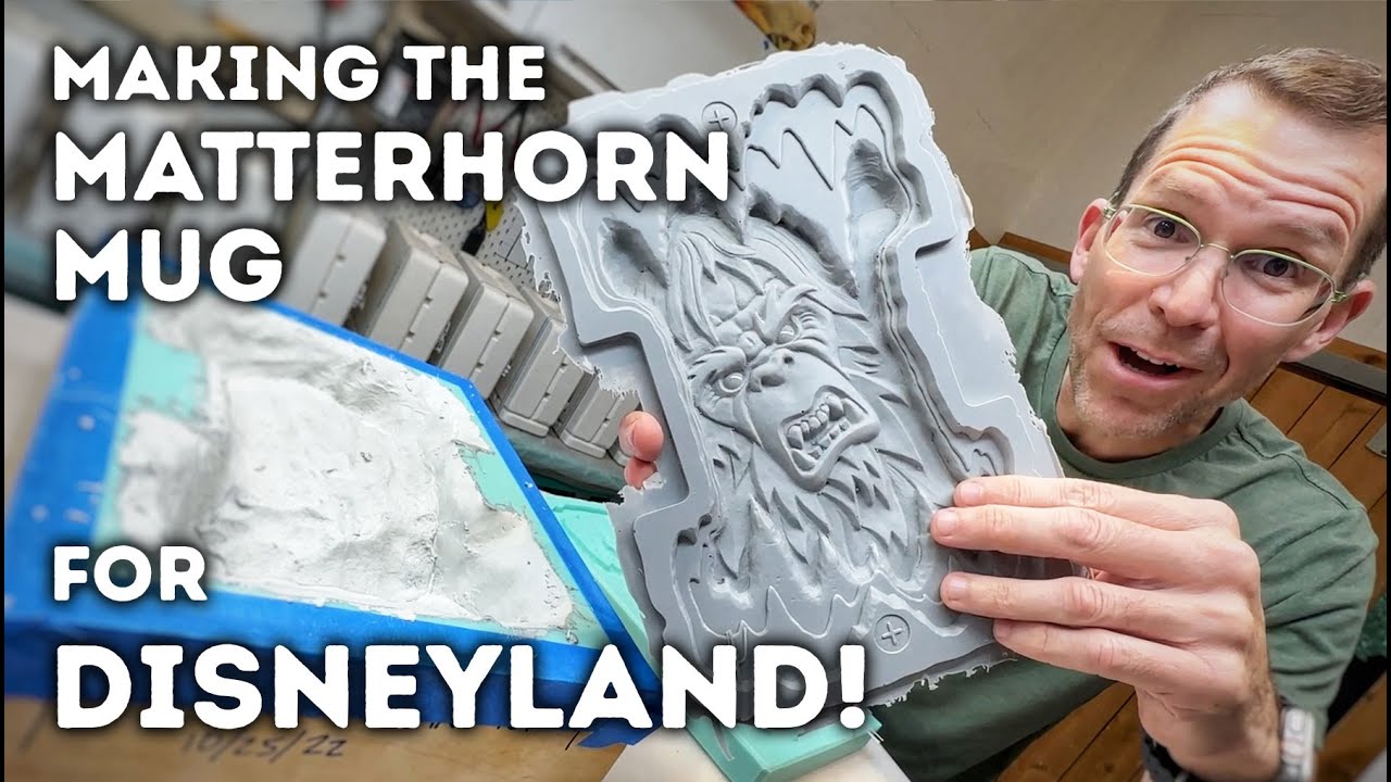 Sculpting the Matterhorn Mug for Disneyland's Club 33 - Tiki Technical Tuesday
