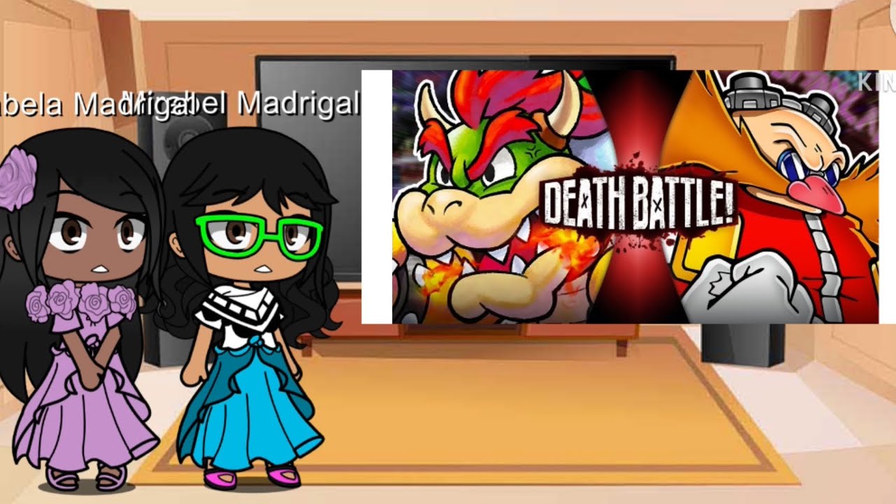 My AU Encanto Character React to Bowser Vs Dr Eggman by Death battle