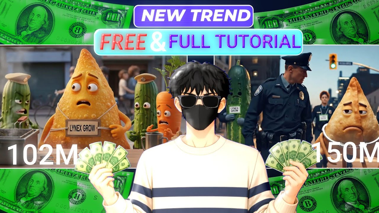 How I Make Viral USA AI Junk Food Arrest Videos ( Full Tutorial )