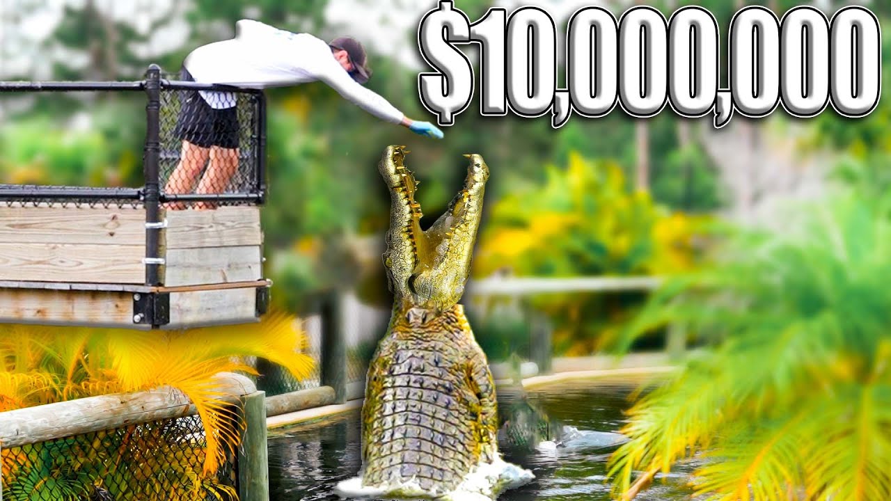 He Spent $10,000,000 on His Crocodiles!