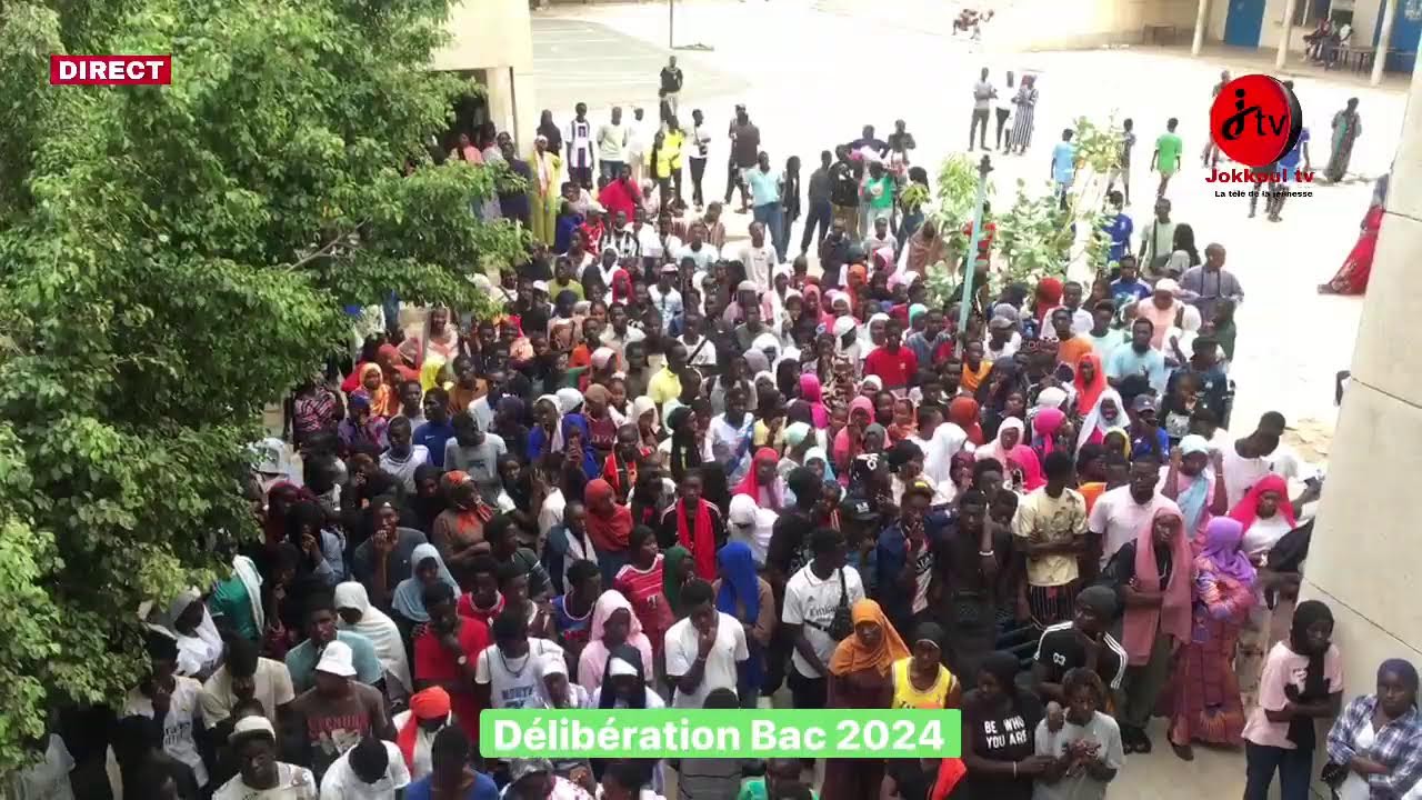 Direct Deliberation BAC 2024 au Lyce moderne de rufisue