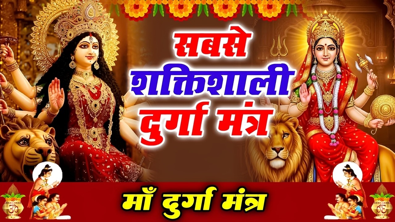 Most Powerful Durga Mantra (Maa Durga Stuti Path) Sarva Badha Mukti Mantra | Remove Negative Energy
