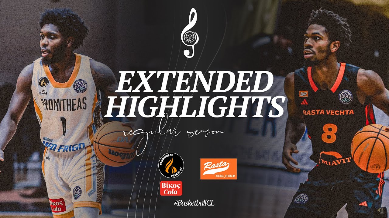 Promitheas Patras BC Vikos Cola v RASTA Vechta | Full Game Highlights | #BasketballCL 2024-25