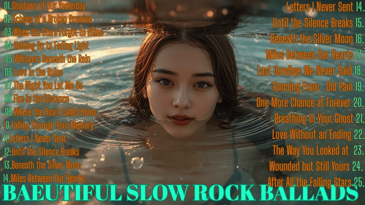 Soothing Slow Rock Mix 🎸 Relaxing Soft Rock Ballads Playlist for Calm & Chill Vibes” (96 characters)