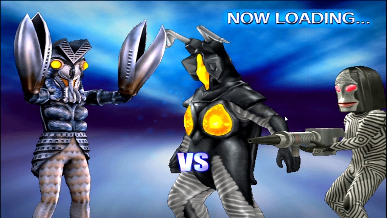 BALTAN SEIJIN VS ZETTON & DADA SEIJIN PCSX2!!!Ultraman FE3 REQUEST #58