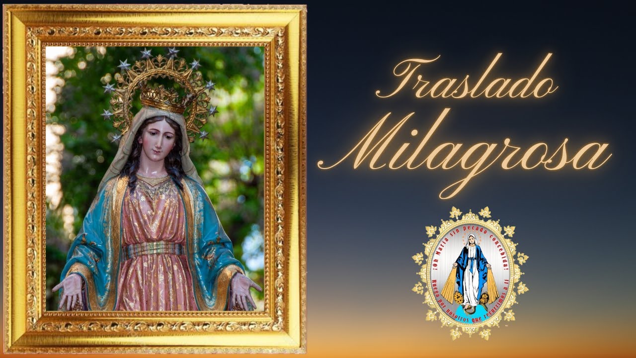 TRASLADO VIRGEN MEDALLA MILAGROSA CADIZ 2025